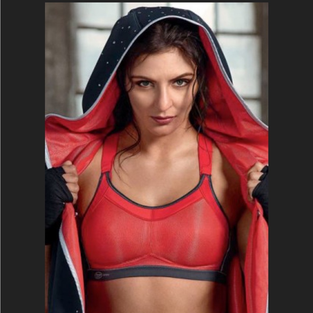 Anita MOMENTUM PRO - Sports Bra Maximum Support - size 36F, in red